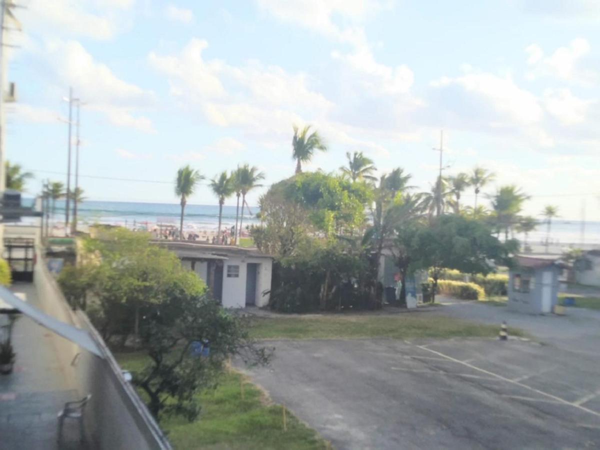 프라이아 그란데 Kitnet Pe Na Areia Vista Mar - Boqueirao Praia Grande-Sp 아파트 외부 사진